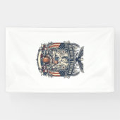 Patriottische Jam Maker Spandoek (Horizontaal)
