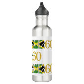 Patriottische JAMAICA 60ste Jubileum Waterfles (Rechts)
