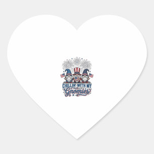 Patriottische Kabouter Chillen Met Mijn Kabouter T Hart Sticker