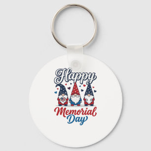 Patriottische Kabouter Fijne Herdenkingsdag Vintag Sleutelhanger