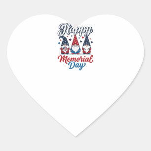 Patriottische Kabouter Gelukkige Herdenkingsdag Vi Hart Sticker