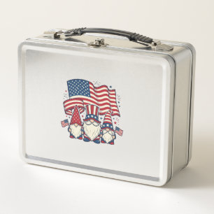 Patriottische Kabouter Vlag Vintage Gravure Ontwer