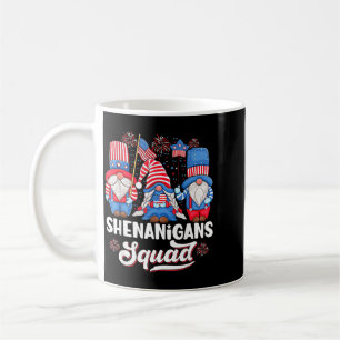Patriottische Kabouters Schelmenstreken Squad Usa Koffiemok