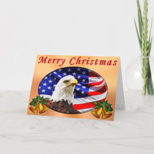 Patriottische Kerstkaarten UW BERICHT of van ons Feestdagen Kaart