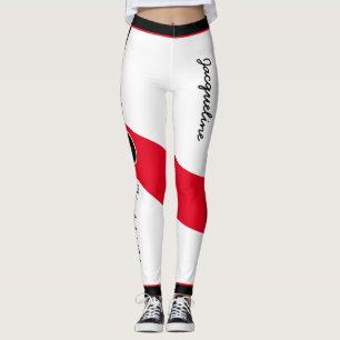 Patriottische kleuren uit Trinidad en Tobago met n Leggings