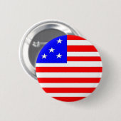 Patriottische knop ronde button 5,7 cm (Voorkant /achterkant)