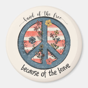 Patriottische koelkast Decor Magneet