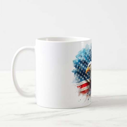Patriottische koffiemok (Links)