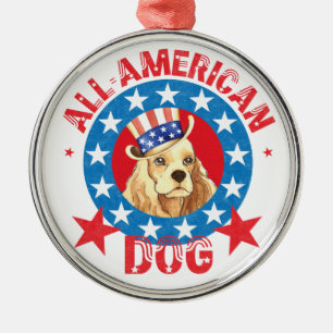 Patriottische koker metalen ornament