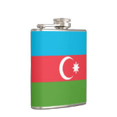 Patriottische kolf met vlag van Azerbeidzjan Heupfles (Rechts)