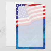 Patriottische kraag 1 briefpapier (Voorkant / Achterkant)