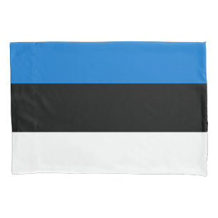 Patriottische Kussensloop met vlag van Estland