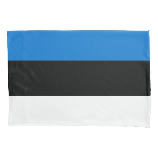 Patriottische Kussensloop met vlag van Estland (Voorkant)