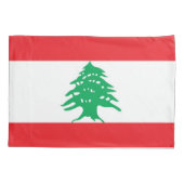 Patriottische Kussensloop van Libanon (Achterkant)