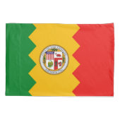 Patriottische Kussensloop van Los Angeles (Achterkant)