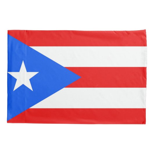 Patriottische Kussensloop van Puerto Rico (Achterkant)