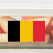 Patriottische labels met vlag van België (Aangebracht)