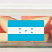 Patriottische labels met vlag van Honduras (Aangebracht)