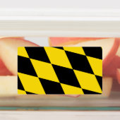 Patriottische labels met vlag van München (Aangebracht)