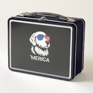 Patriottische Labrador Amerikaanse Vlag Vier Juli