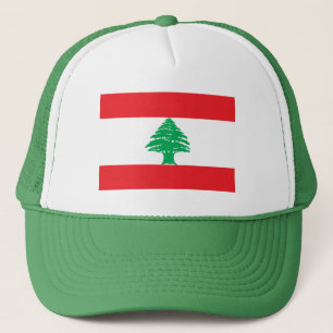 Patriottische Libanon-vlag Trucker Pet