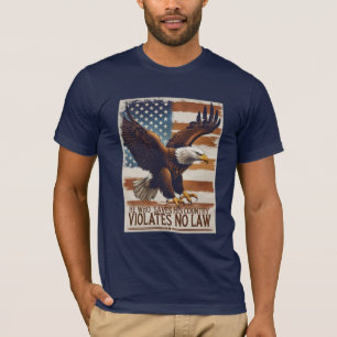 Patriottische MAGA Save Country Law Art T-shirt