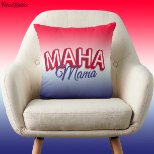 Patriottische MAHA Mama Maak Amerika weer gezond🇺 Kussen