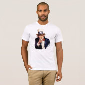 Patriottische Mannen T-Shirt oom Sam (Voorkant volledig)