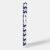 Patriottische marine blauwe sterren Case-Mate iPhone case (Achterkant / Rechts)