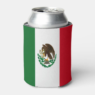 Patriottische Mexico vlag Blikjeskoeler