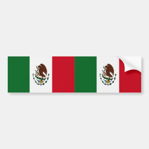 Patriottische Mexico vlag Bumpersticker
