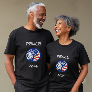 Patriottische Mike Pence 2024 Verkiezing Eagle Dar T-shirt