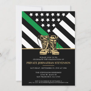 Patriottische Militaire Basisopleiding Graduation Kaart