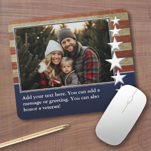 patriottische mousepad muismat