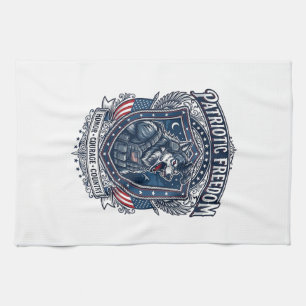 Patriottische Nacht Missie Patriot Wolf Militair G Theedoek