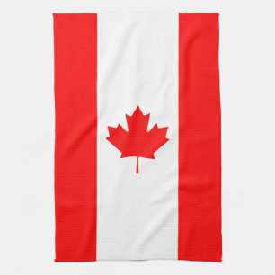 Patriottische nationale vlag van CANADA Theedoek