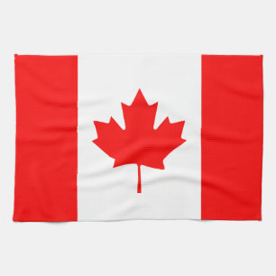 Patriottische nationale vlag van CANADA Theedoek