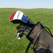 Patriottische Nederlandse vlag Golfheadcover (Insitu)