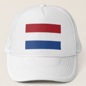 Patriottische Nederlandse vlag Trucker Pet (Voorkant)