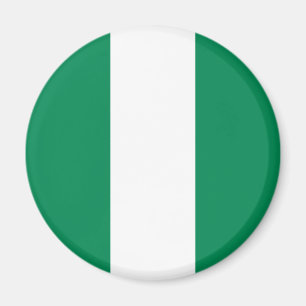 Patriottische Nigeriaanse vlag Magneet