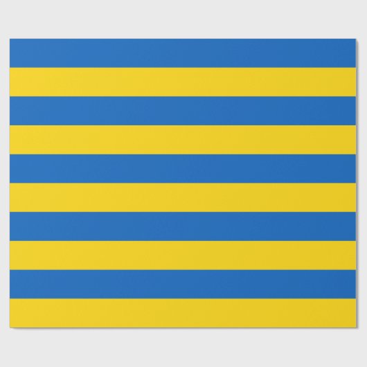 Patriottische Oekraïense vlag Cadeaupapier (Vlak)