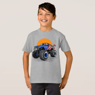 Patriottische Offroad Monstertruck Avontuur T-shirt