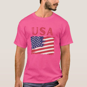 Patriottische Onafhankelijkheidsdag van de VS, 4 j T-shirt