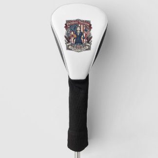 Patriottische Onderwijzer Vector Grafische T-shirt Golfheadcover