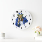 Patriottische oom Sam met Star-Pet en -Pistool Grote Klok (Huis)