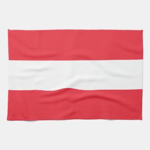 Patriottische Oostenrijkse Vlag Handdoek