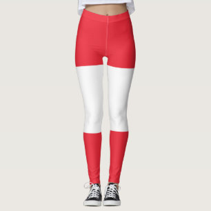 Patriottische Oostenrijkse vlaggenLeggings Leggings