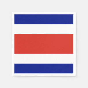 Patriottische papieren servetten met vlag van Cost