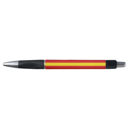 Patriottische Pen met vlag van Catalonië (Voorkant)