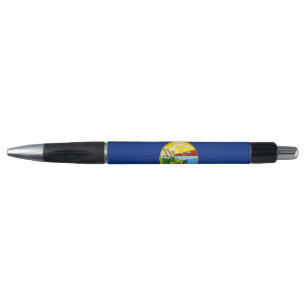 Patriottische Pen met vlag van de staat Montana